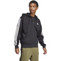 ADIDAS M 3S FL FZ HD BLACK/WHITE Bild 2