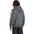 ADIDAS M 3S FL FZ HD DGREYH/BLACK Bild 3