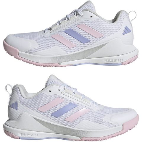 ADIDAS Novaflight 2 W FTWWHT/VIOTON/CLPINK Bild 4