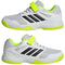 ADIDAS Speedcourt K Velcro FTWWHT/CBLACK/LUCLEM Bild 4