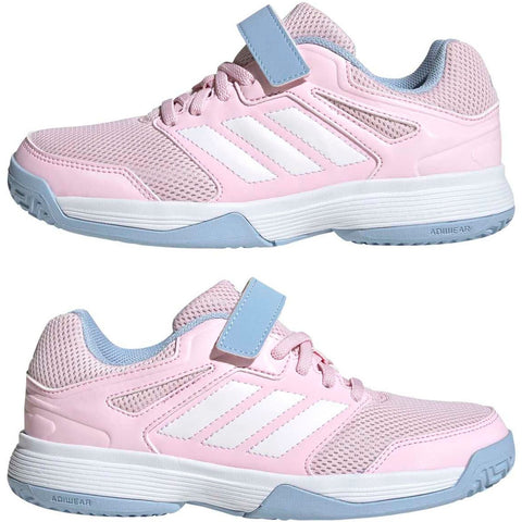 ADIDAS Speedcourt K Velcro CLPINK/FTWWHT/GLOBLU Bild 4