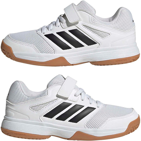 ADIDAS Speedcourt K Velcro FTWWHT/CBLACK/GUM10 Bild 4