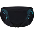 ARENA MEN'S SWIM BRIEFS GRAPHIC BLACK-MARTINICA Bild 1