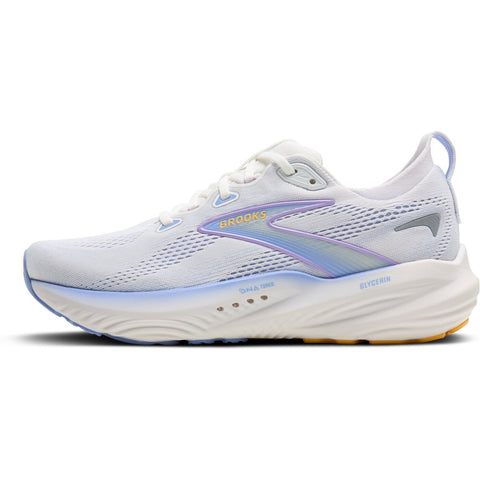 BROOKS Glycerin 22 WHITE/BLUE HERON/APRICOT Bild 4