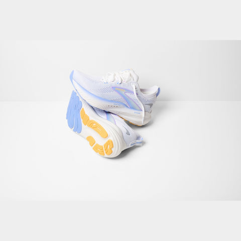 BROOKS Glycerin 22 WHITE/BLUE HERON/APRICOT Bild 8