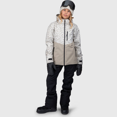 BRUNOTTI Teallasy-Print Girls Snow Jacket LEOPARD SNOW Bild 7