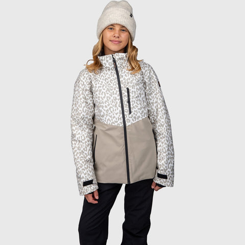 BRUNOTTI Teallasy-Print Girls Snow Jacket LEOPARD SNOW Bild 8