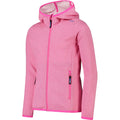 CMP KID G JACKET FIX HOOD FUXIA-BIANCO Bild 3