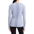 ENERGETICS Da.-Langarmshirt Evii L/S W MELANGE/BLUE Bild 3