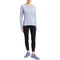 ENERGETICS Da.-Langarmshirt Evii L/S W MELANGE/BLUE Bild 4