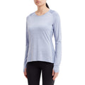 ENERGETICS Da.-Langarmshirt Evii L/S W MELANGE/BLUE Bild 5