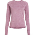 ENERGETICS Da.-Langarmshirt Evii L/S W MELANGE/BLUE Bild 6
