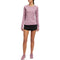 ENERGETICS Da.-Langarmshirt Evii L/S W MELANGE/BLUE Bild 8