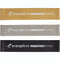 ENERGETICS Gymnastik-Band Mini Bands Set Pro 1 BLACK/SILVER/GOLD Bild 3