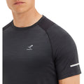 ENERGETICS He.-T-Shirt Ailo SS M MELANGE/BLACK/BLACK Bild 4
