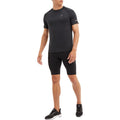 ENERGETICS He.-T-Shirt Ailo SS M MELANGE/BLACK/BLACK Bild 5