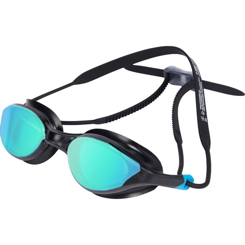 ENERGETICS Ux.-Schwimmbrille Fusion Pro MIRROR BLACK/BLUE Bild 1
