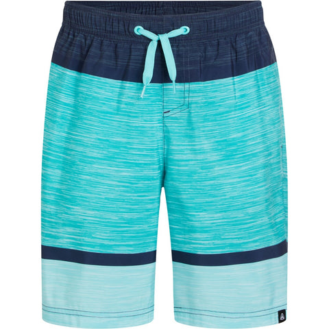 FIREFLY Ju.-Badeshorts Lario B Melange Stripe MINT DARK Bild 1