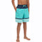 FIREFLY Ju.-Badeshorts Lario B Melange Stripe MINT DARK Bild 2