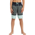 FIREFLY Ju.-Badeshorts Lario B Melange Stripe GREEN DARK Bild 2
