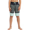 FIREFLY Ju.-Badeshorts Lario B Melange Stripe GREEN DARK Bild 2