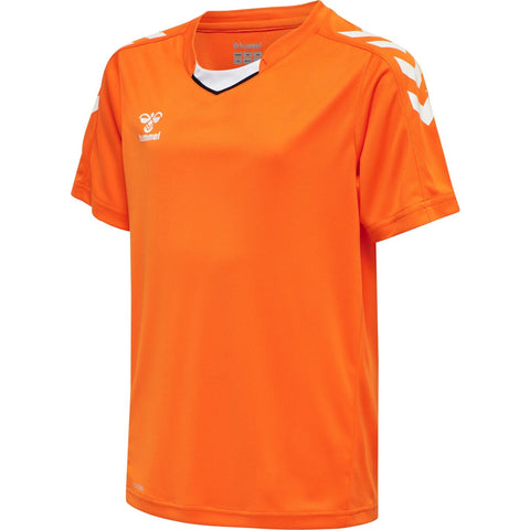 HUMMEL hmlCORE XK POLY JERSEY S/S KIDS ORANGE TIGER Bild 3