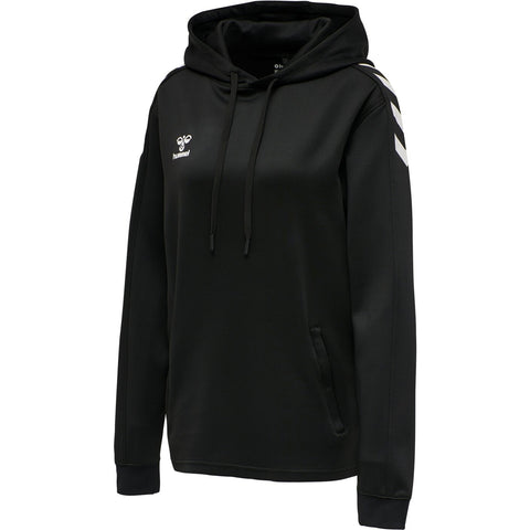 HUMMEL hmlCORE XK POLY SWEAT HOODIE WOMAN BLACK Bild 1