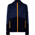 McKINLEY Ju.-Funktions-Jacke Bennet LT B MELANGE/NAVY DARK Bild 1