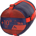 McKINLEY Mu-Schlafsack Camp Pro 10 RED RUST/NAVY DARK Bild 2