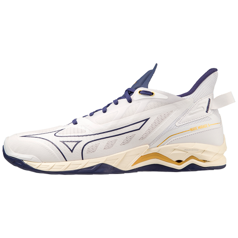 MIZUNO WAVE MIRAGE 5 WHITE/BRIBBON/MP GOLD Bild 1