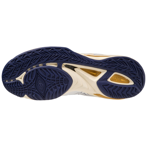 MIZUNO WAVE MIRAGE 5 WHITE/BRIBBON/MP GOLD Bild 2