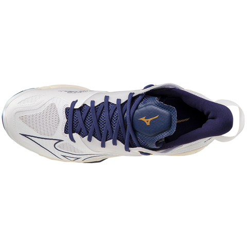MIZUNO WAVE MIRAGE 5 WHITE/BRIBBON/MP GOLD Bild 4