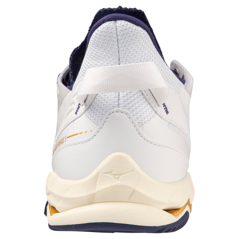 MIZUNO WAVE MIRAGE 5 WHITE/BRIBBON/MP GOLD Bild 5