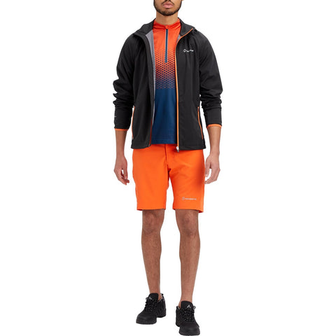 NAKAMURA He.-Funktions-Jacke Akron III ux BLACK NIGHT/ORANGE D Bild 3