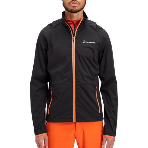 NAKAMURA He.-Funktions-Jacke Akron III ux BLACK NIGHT/ORANGE D Bild 6