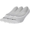 NIKE 3PPK WOMEN'S LIGHTWEIGHT FOOTI WHITE/BLACK Bild 2