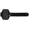 NIKE 9038/139 Lean Arm Band 082 BLACK/BLACK/SILVER Bild 3