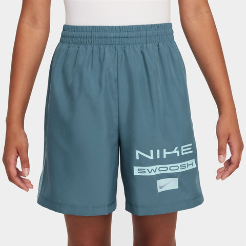 NIKE B NK DF MULTI SHORT WVN LOVE SMOKEY BLUE/GLACIER BLUE Bild 1