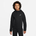 NIKE B NSW TECH FLC FZ DK GREY HEATHER/BLACK/BLAC Bild 6