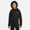 NIKE B NSW TECH FLC FZ DK GREY HEATHER/BLACK/BLAC Bild 6
