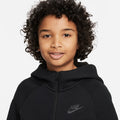 NIKE B NSW TECH FLC FZ DK GREY HEATHER/BLACK/BLAC Bild 8