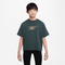 NIKE G NSW TEE BOXY METALLIC HBR DEEP JUNGLE Bild 1