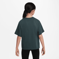 NIKE G NSW TEE BOXY METALLIC HBR DEEP JUNGLE Bild 3