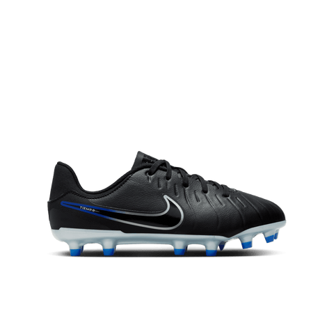 NIKE JR LEGEND 10 ACADEMY FG/MG BLACK/CHROME-HYPER ROYAL Bild 1
