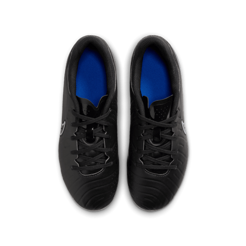 NIKE JR LEGEND 10 ACADEMY FG/MG BLACK/CHROME-HYPER ROYAL Bild 5
