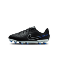 NIKE JR LEGEND 10 ACADEMY FG/MG BLACK/CHROME-HYPER ROYAL Bild 7