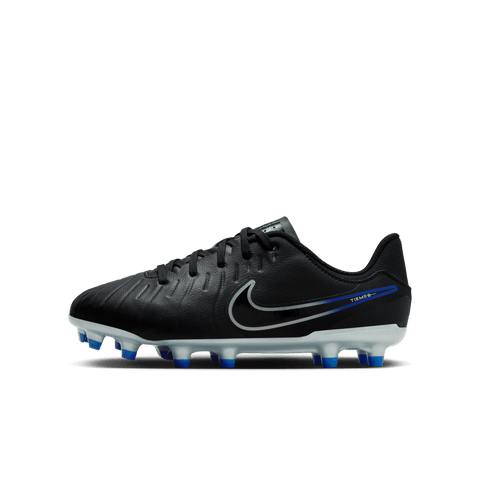 NIKE JR LEGEND 10 ACADEMY FG/MG BLACK/CHROME-HYPER ROYAL Bild 7