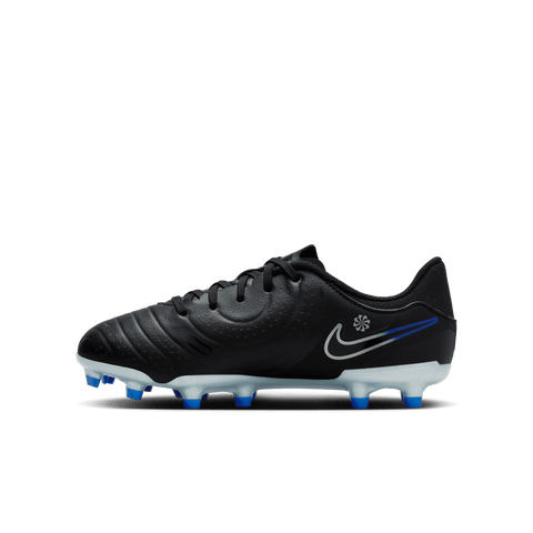 NIKE JR LEGEND 10 ACADEMY FG/MG BLACK/CHROME-HYPER ROYAL Bild 8