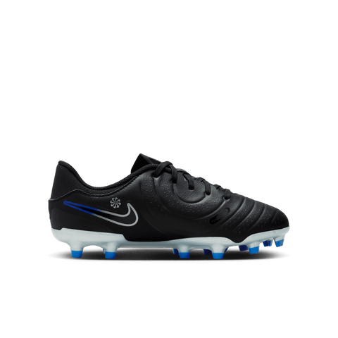 NIKE JR LEGEND 10 ACADEMY FG/MG BLACK/CHROME-HYPER ROYAL Bild 9
