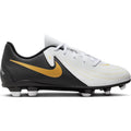 NIKE JR PHANTOM GX II CLUB FG/MG WHITE/BLACK-MTLC GOLD COIN Bild 1
